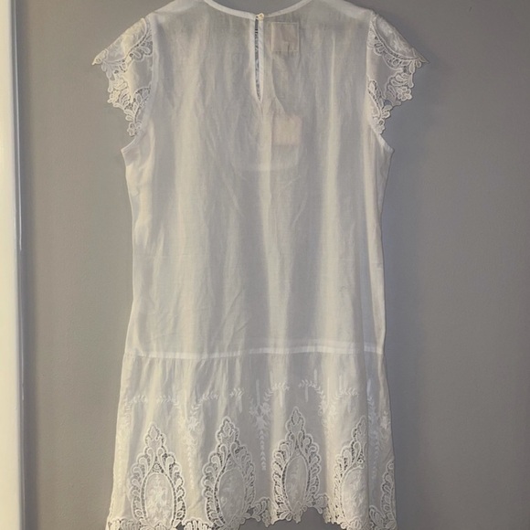 New Bell by Alicia Bell White Embroidered Dress - Picture 15 of 16